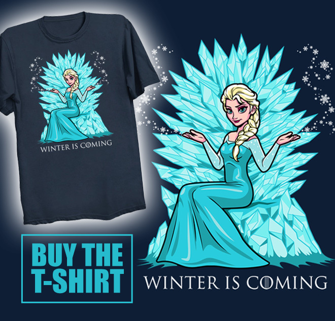 Elsa Winter is Coming T-Shirt